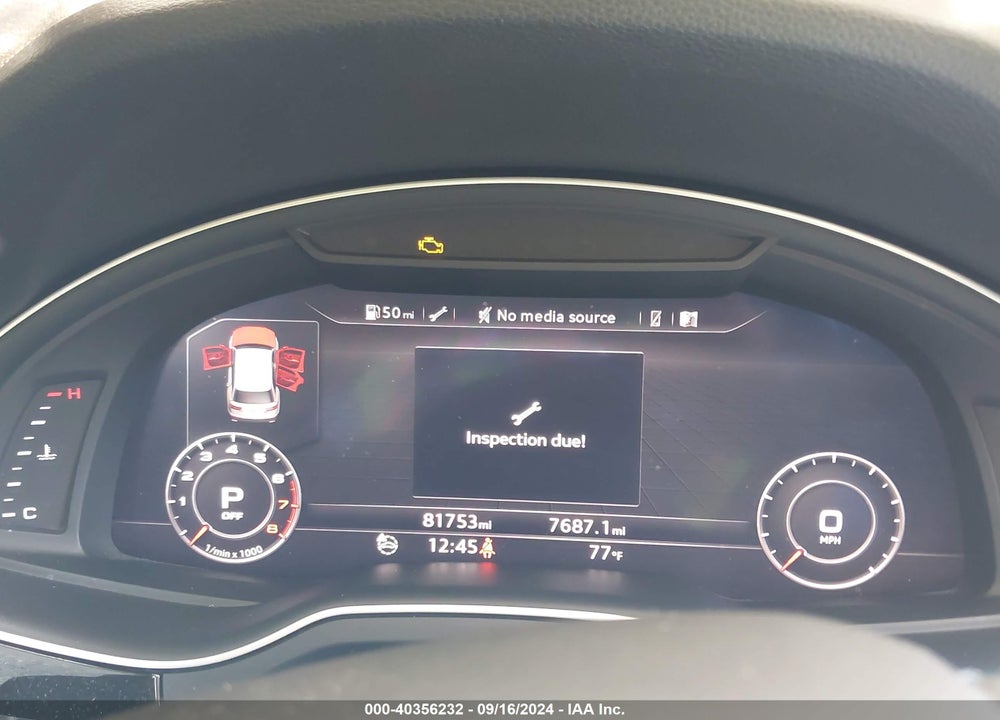 2017 AUDI Q7 3.0T PREMIUM VIN: WA1LAAF77HD058755