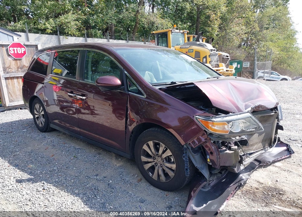 2015 HONDA ODYSSEY EX-L VIN: 5FNRL5H65FB065778