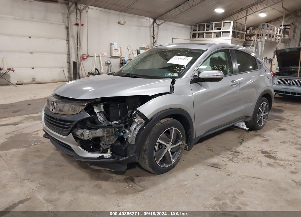 2022 HONDA HR-V AWD EX-L VIN: 3CZRU6H70NM712684