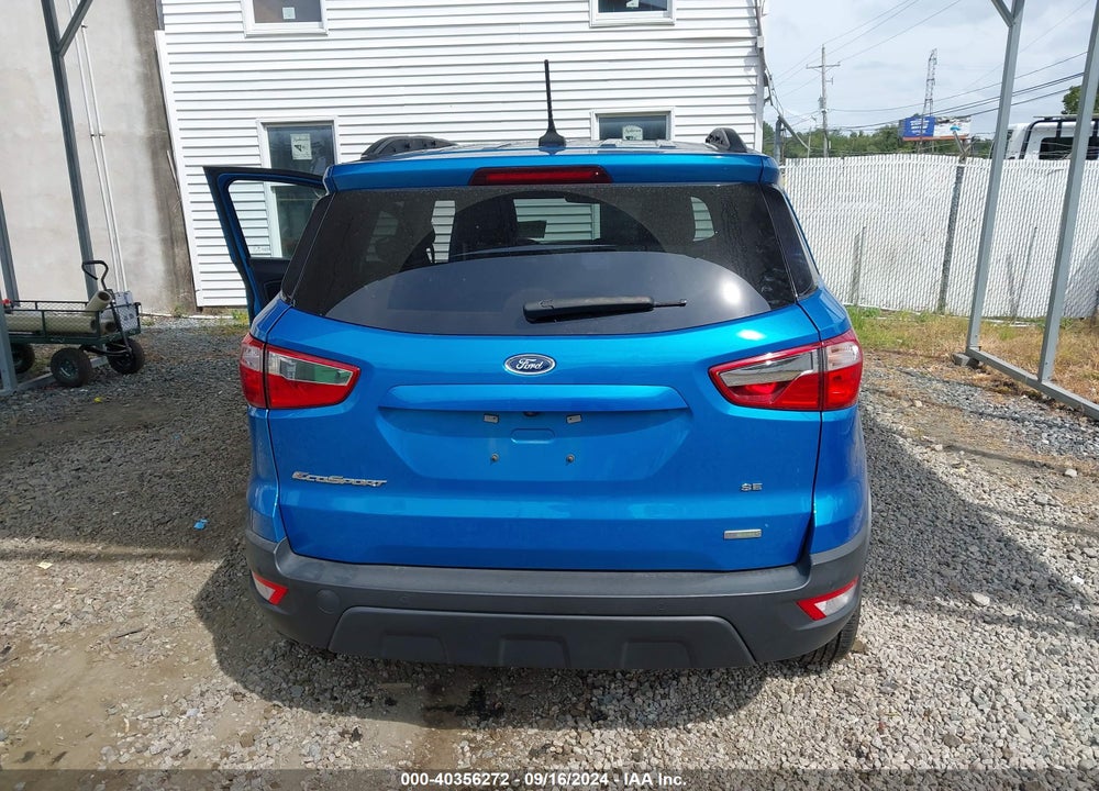 2019 FORD ECOSPORT SE VIN: MAJ3S2GE2KC266163