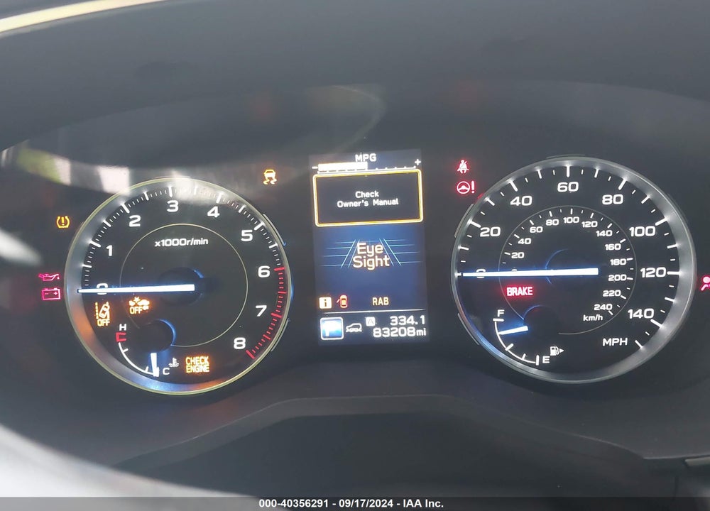 2020 SUBARU ASCENT VIN: 4S4WMARD3L3441730