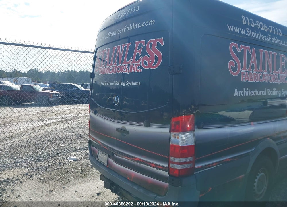 2013 MERCEDES-BENZ SPRINTER 2500 HIGH ROOF VIN: WD3PE8CC6D5763051