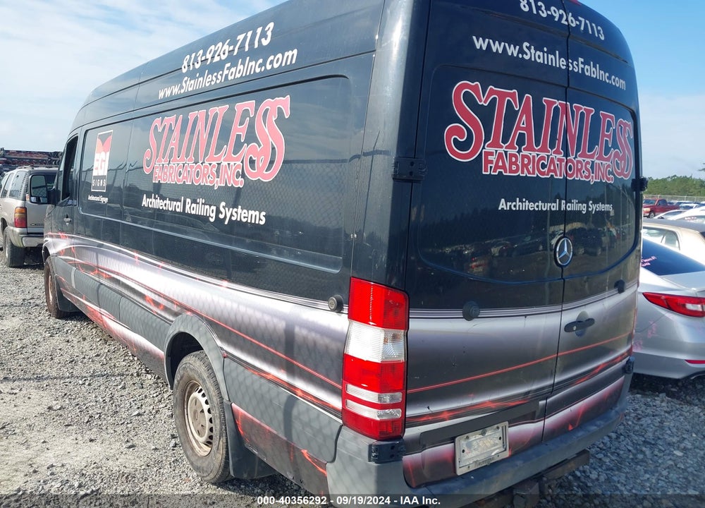 2013 MERCEDES-BENZ SPRINTER 2500 HIGH ROOF VIN: WD3PE8CC6D5763051
