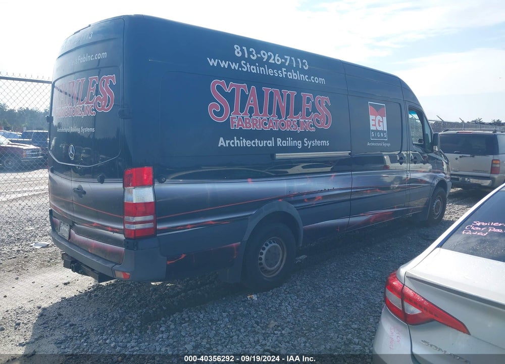 2013 MERCEDES-BENZ SPRINTER 2500 HIGH ROOF VIN: WD3PE8CC6D5763051