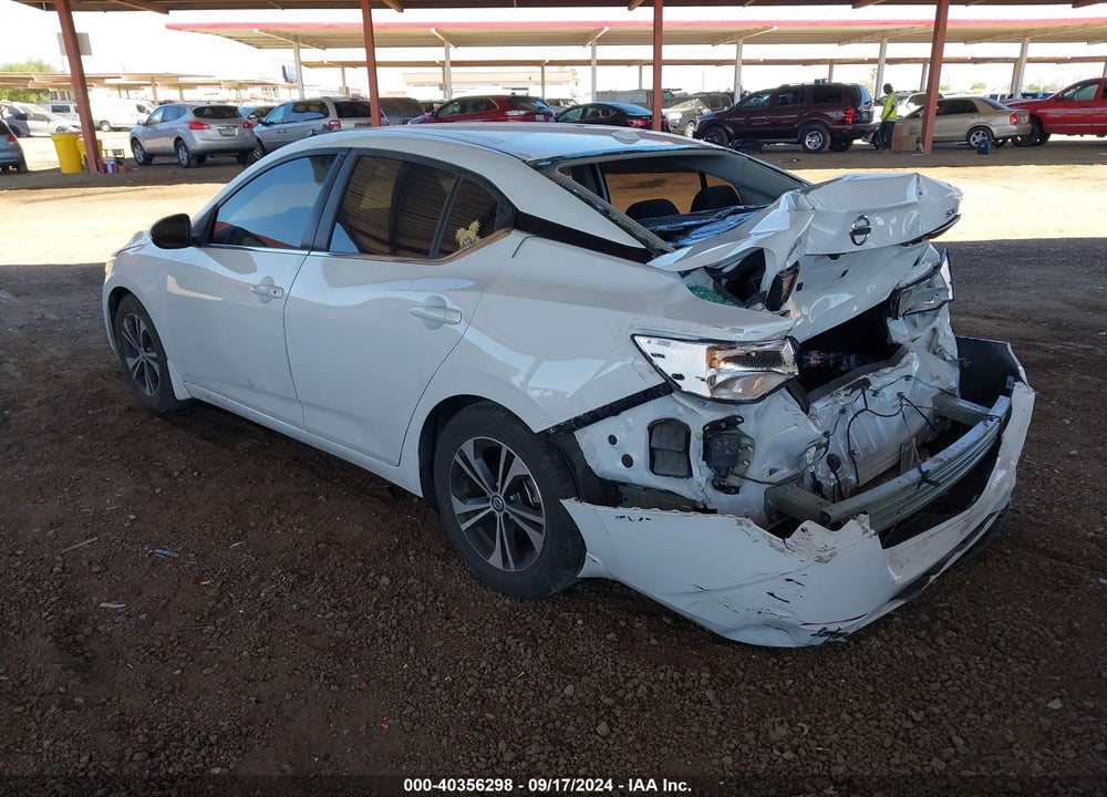 2021 NISSAN SENTRA SV XTRONIC CVT VIN: 3N1AB8CV8MY290636