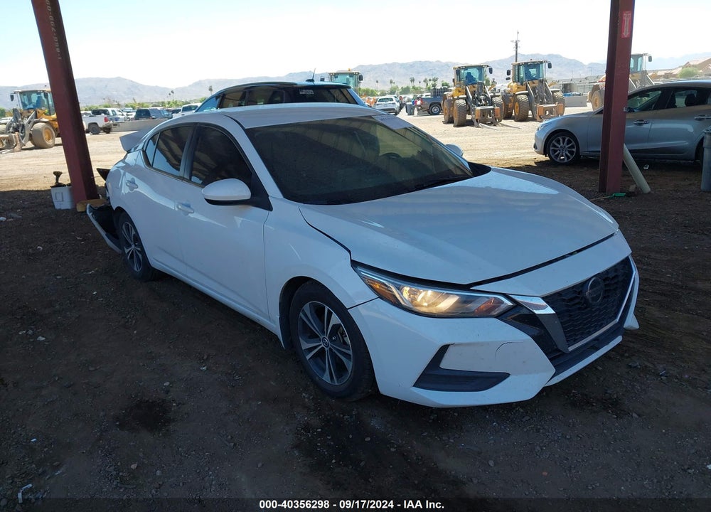 2021 NISSAN SENTRA SV XTRONIC CVT VIN: 3N1AB8CV8MY290636