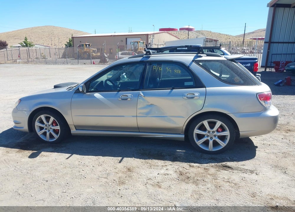 2007 SUBARU IMPREZA WRX LIMITED VIN: JF1GG74627G808214