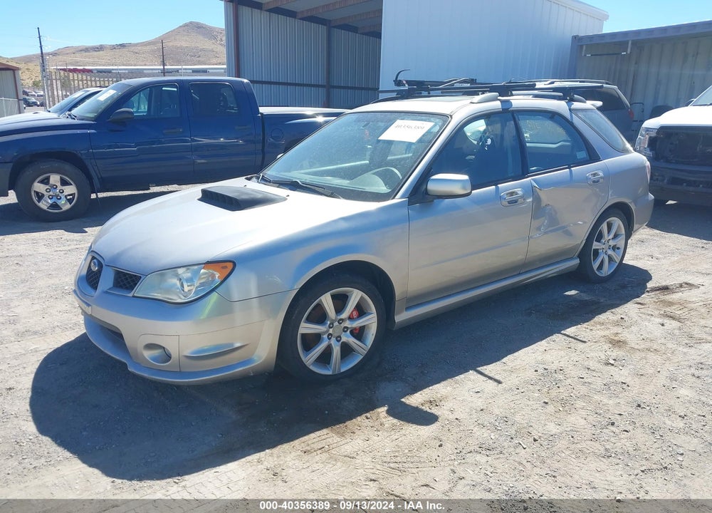 2007 SUBARU IMPREZA WRX LIMITED VIN: JF1GG74627G808214