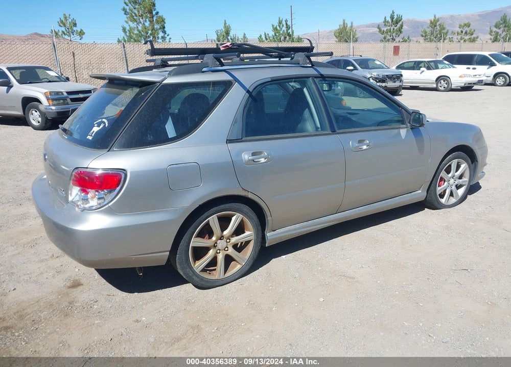 2007 SUBARU IMPREZA WRX LIMITED VIN: JF1GG74627G808214