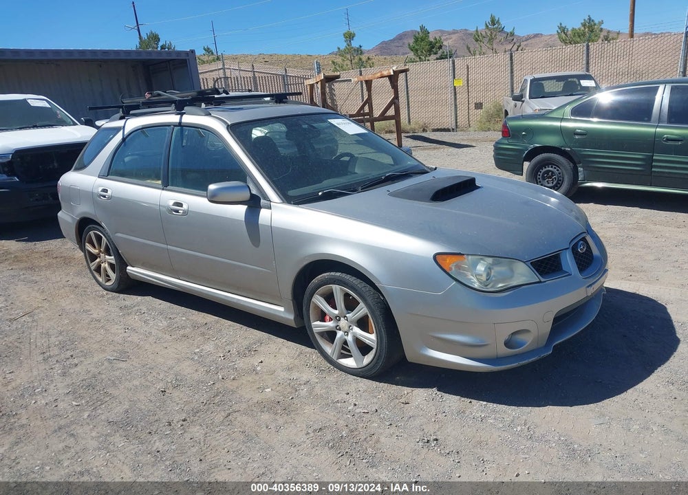 2007 SUBARU IMPREZA WRX LIMITED VIN: JF1GG74627G808214