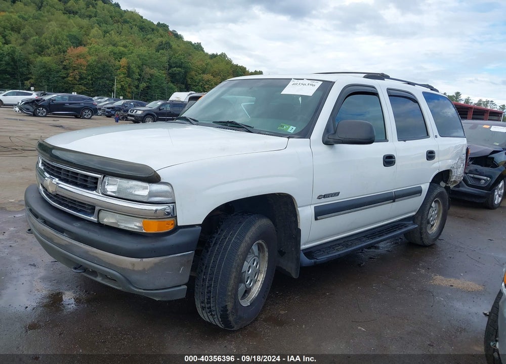 2002 CHEVROLET TAHOE LS VIN: 1GNEK13Z82J138065