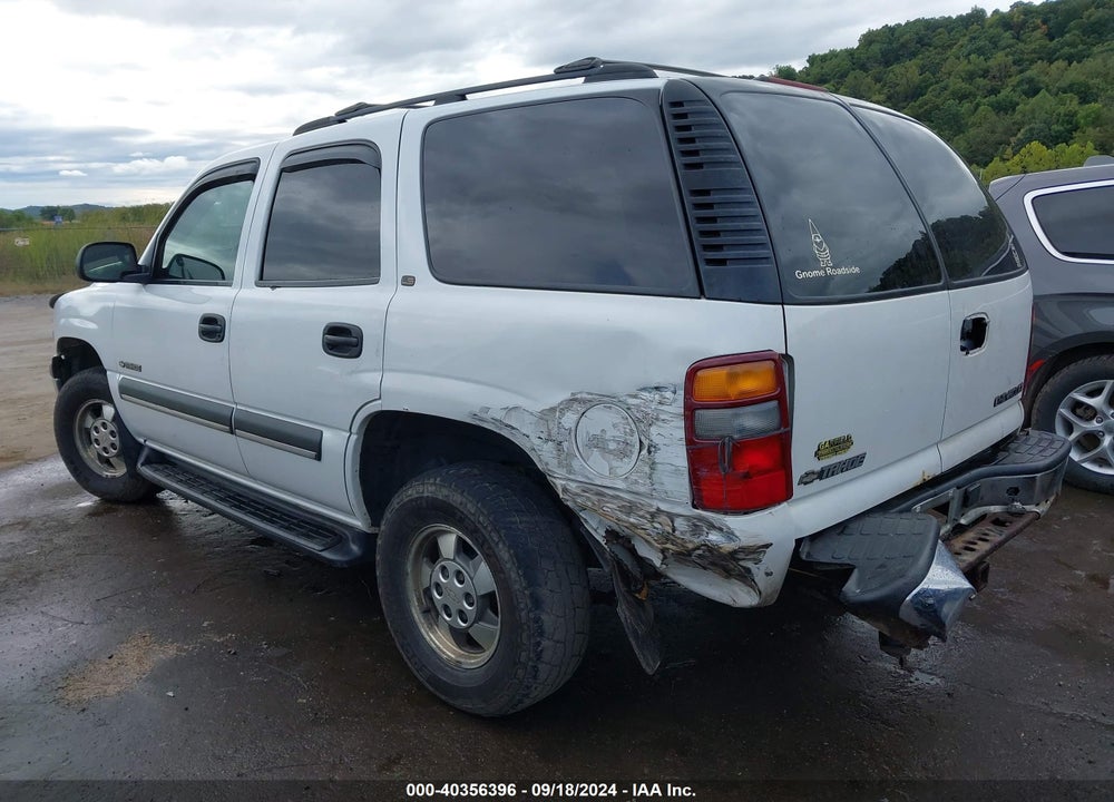2002 CHEVROLET TAHOE LS VIN: 1GNEK13Z82J138065