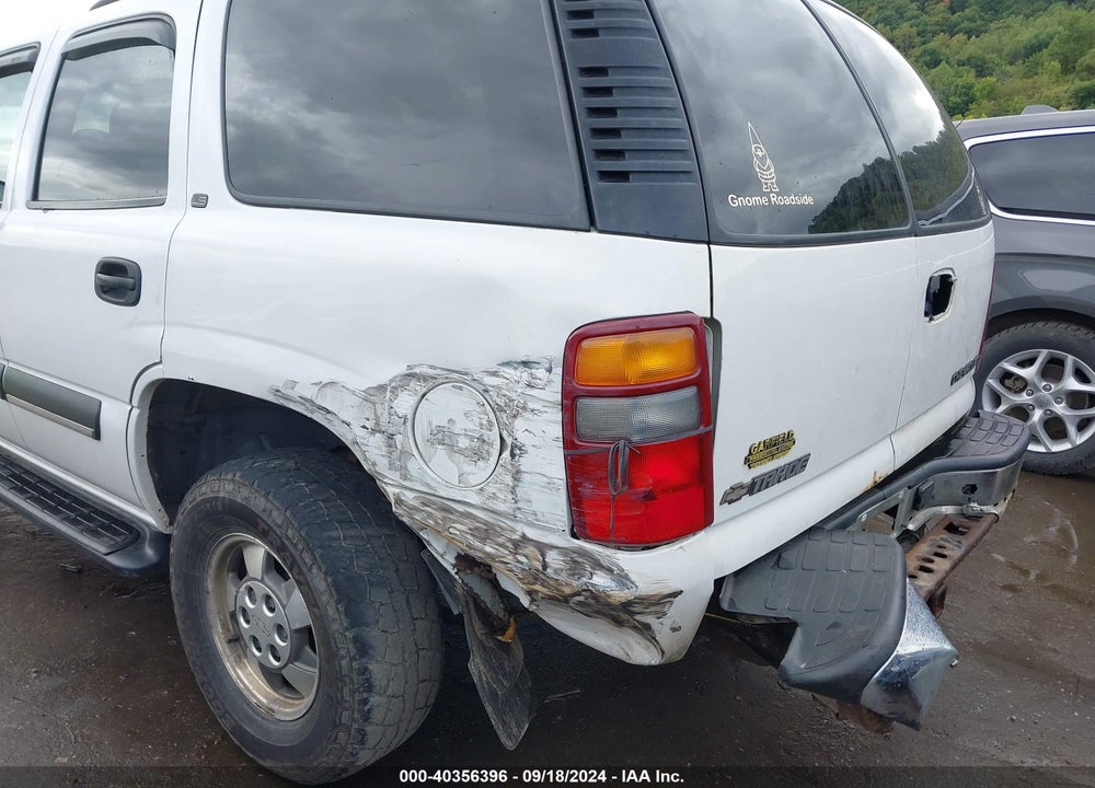 2002 CHEVROLET TAHOE LS VIN: 1GNEK13Z82J138065