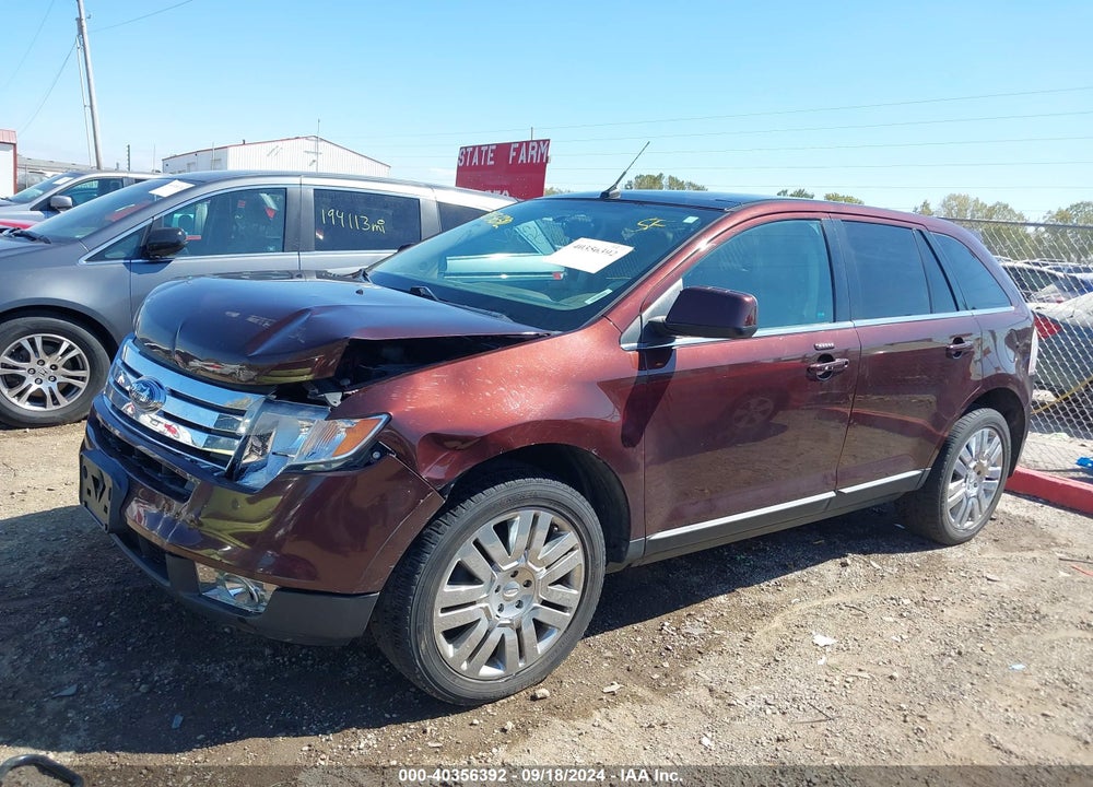 2009 FORD EDGE LIMITED VIN: 2FMDK39C99BA57489