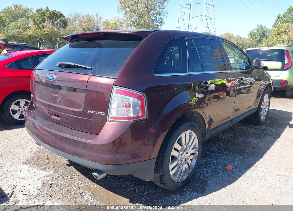 2009 FORD EDGE LIMITED VIN: 2FMDK39C99BA57489