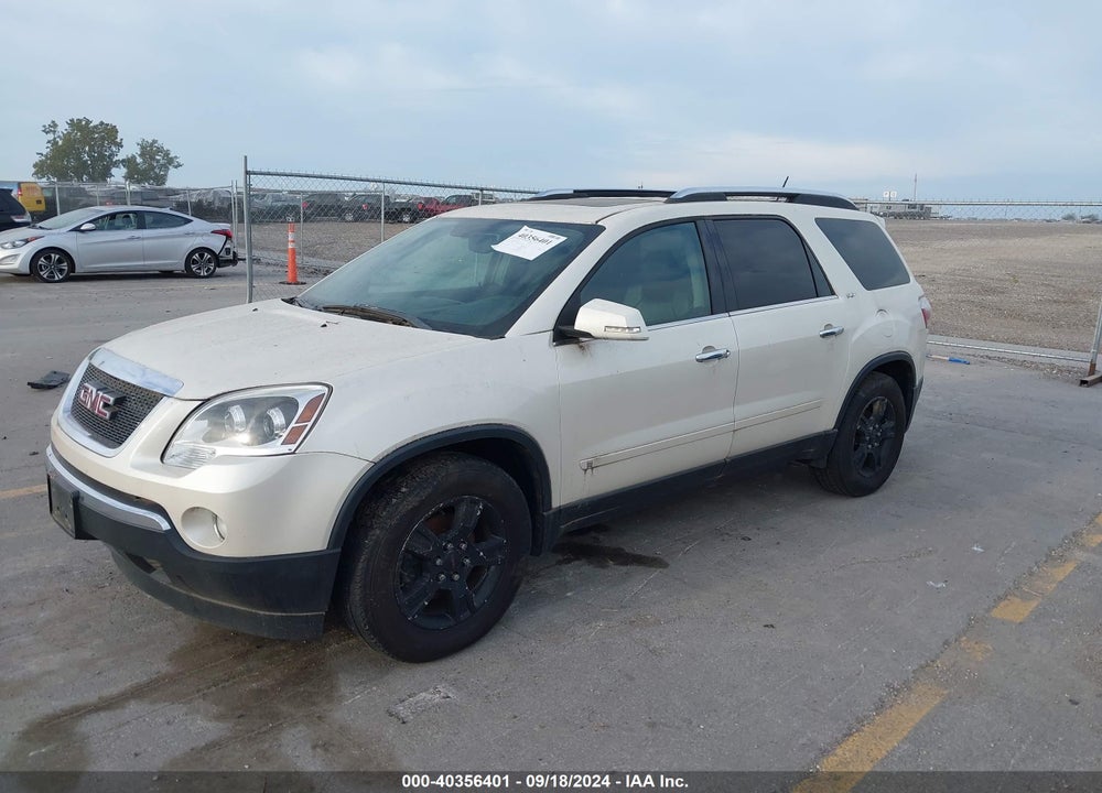 2009 GMC ACADIA SLT-2 VIN: 1GKER33D39J165242