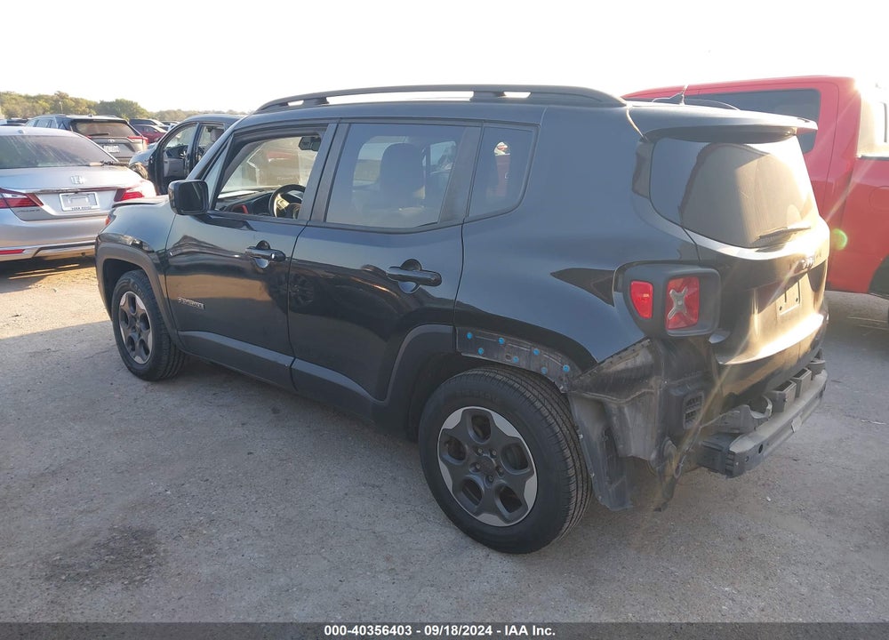 2015 JEEP RENEGADE LATITUDE VIN: ZACCJABH6FPB79425