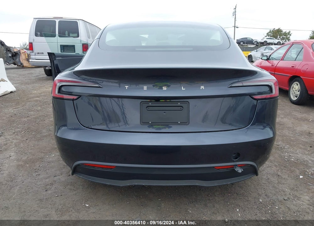 2024 TESLA MODEL 3 REAR-WHEEL DRIVE VIN: 5YJ3E1EA2RF725796