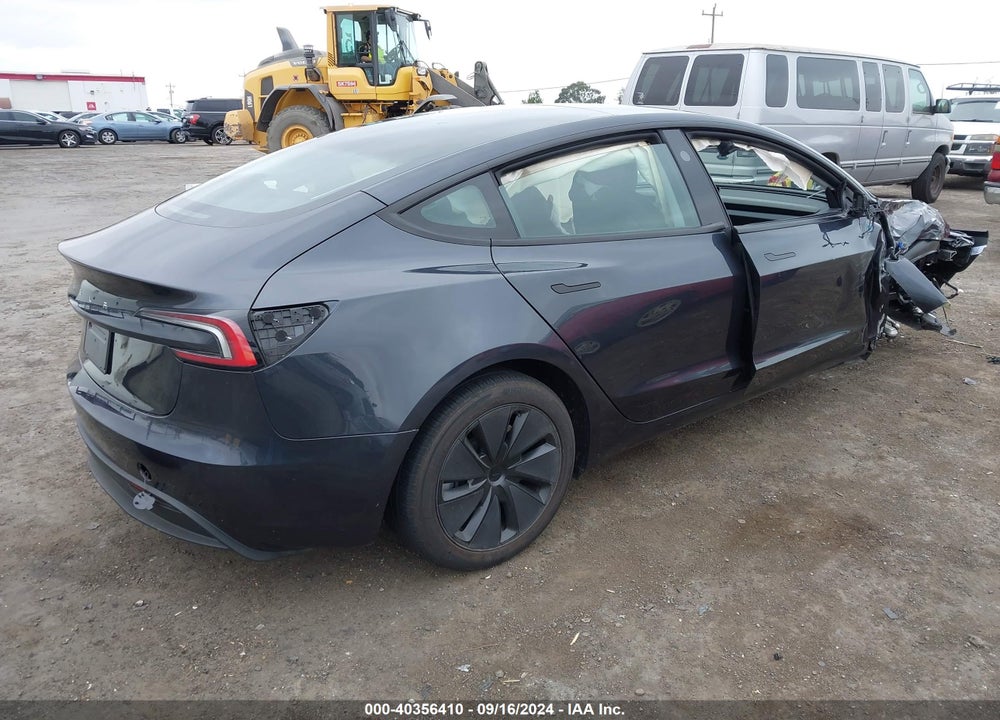 2024 TESLA MODEL 3 REAR-WHEEL DRIVE VIN: 5YJ3E1EA2RF725796