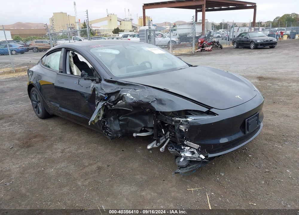 2024 TESLA MODEL 3 REAR-WHEEL DRIVE VIN: 5YJ3E1EA2RF725796
