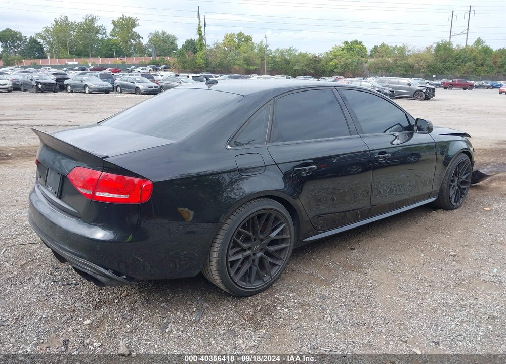 2012 AUDI S4 3.0 PREMIUM PLUS VIN: WAUDGAFL8CA114196