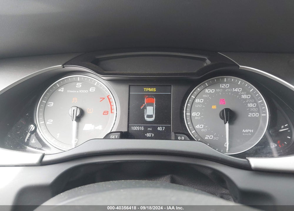 2012 AUDI S4 3.0 PREMIUM PLUS VIN: WAUDGAFL8CA114196