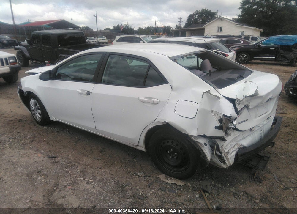 2015 TOYOTA COROLLA LE VIN: 5YFBURHE4FP212433
