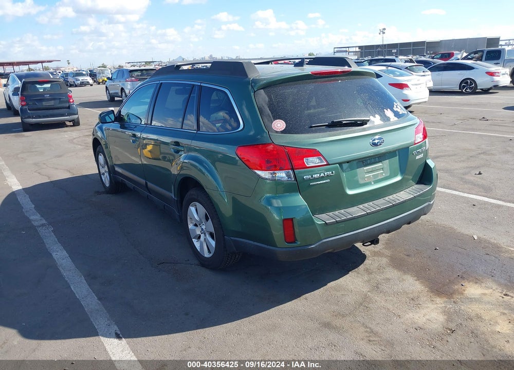 2012 SUBARU OUTBACK 2.5I LIMITED VIN: 4S4BRBLC1C3254041