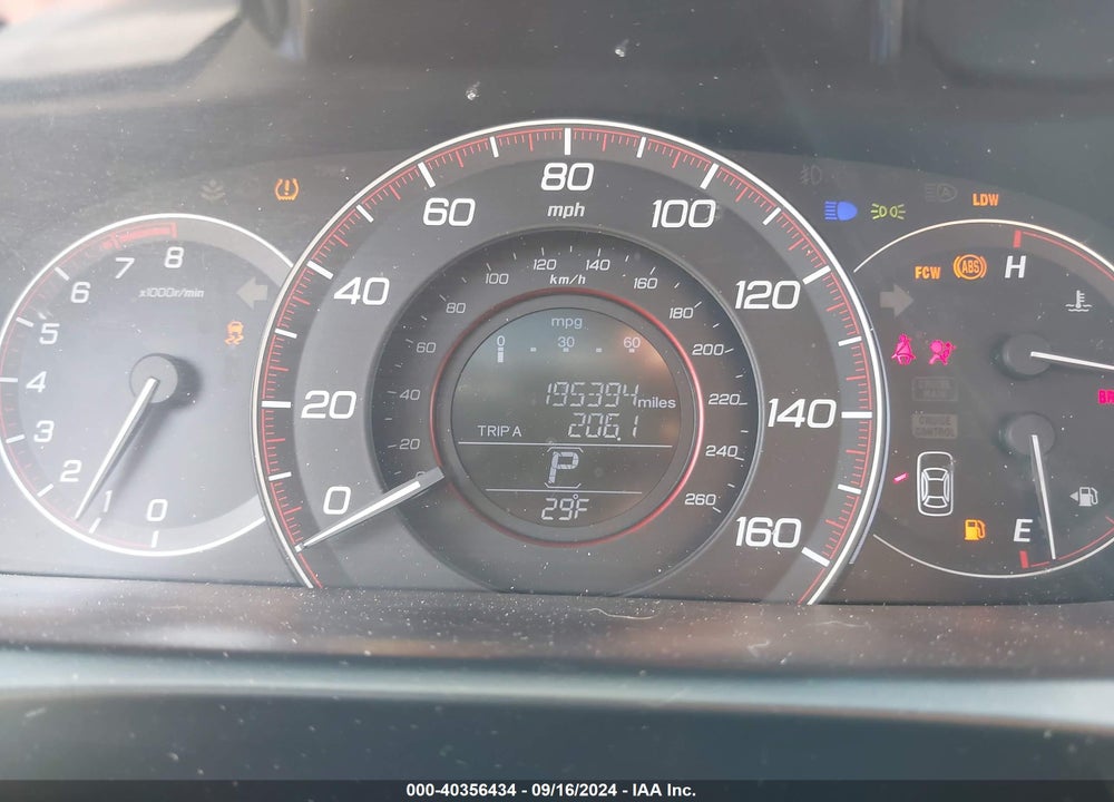2013 HONDA ACCORD EX-L V-6 VIN: 1HGCT2B80DA010547