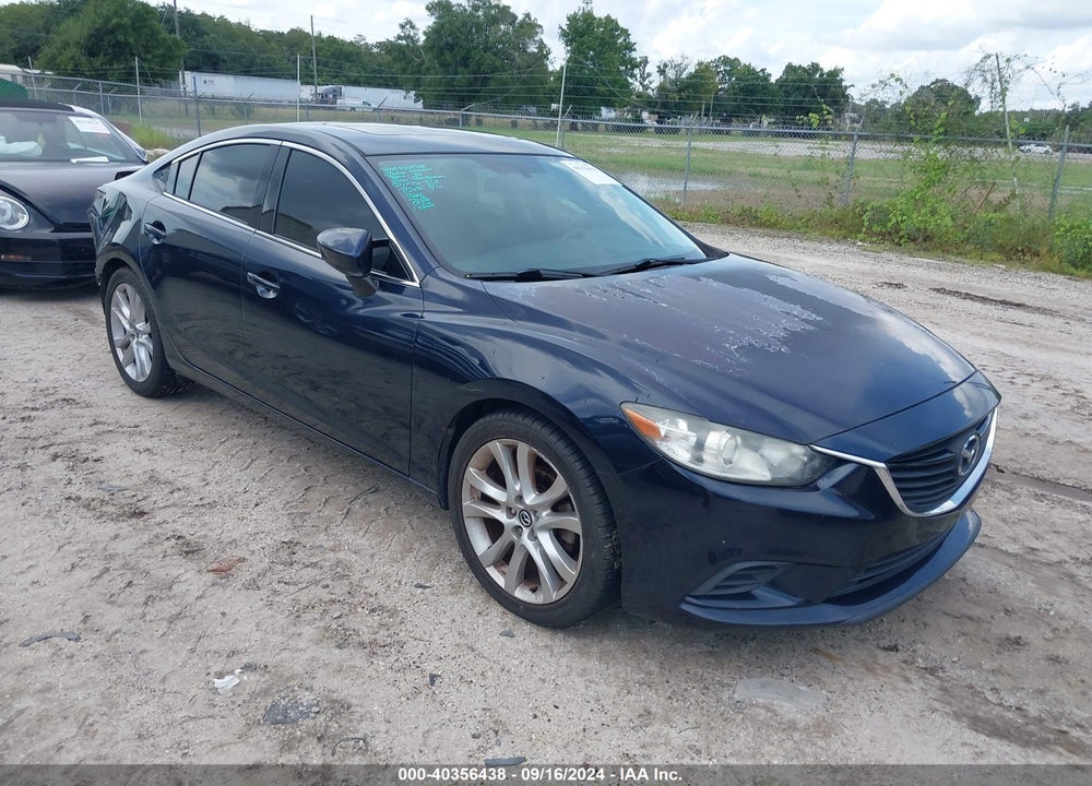 2015 MAZDA 6 I TOURING VIN: JM1GJ1V66F1177475