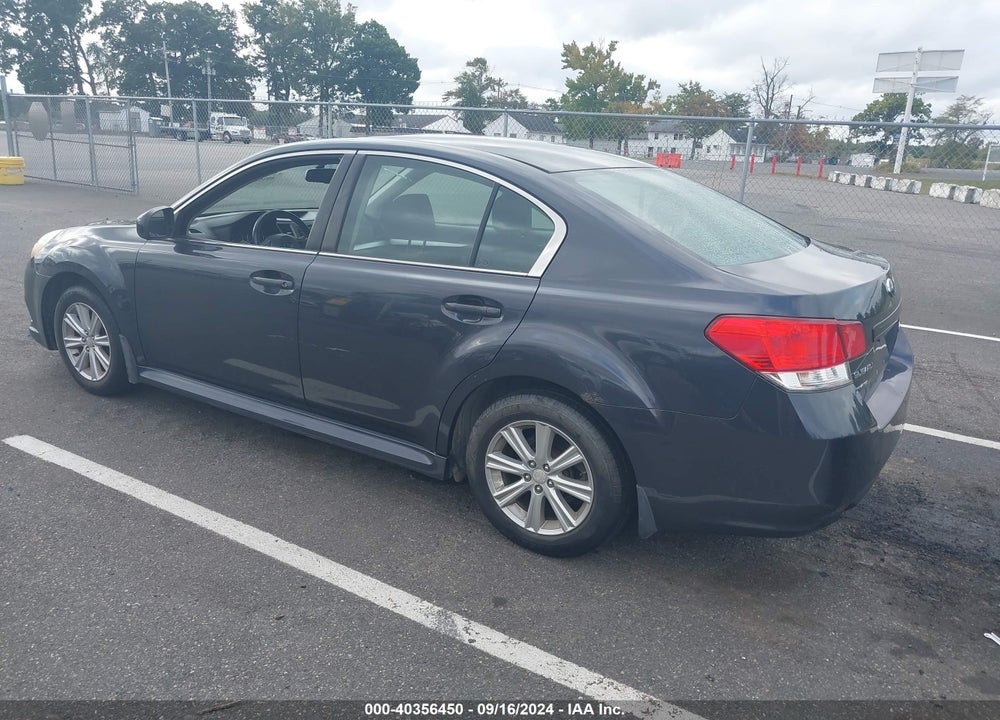 2012 SUBARU LEGACY 2.5I PREMIUM VIN: 4S3BMAC65C1023453