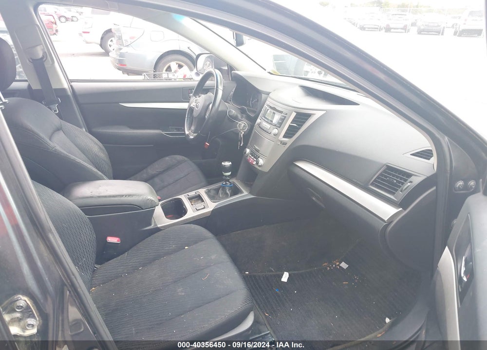 2012 SUBARU LEGACY 2.5I PREMIUM VIN: 4S3BMAC65C1023453