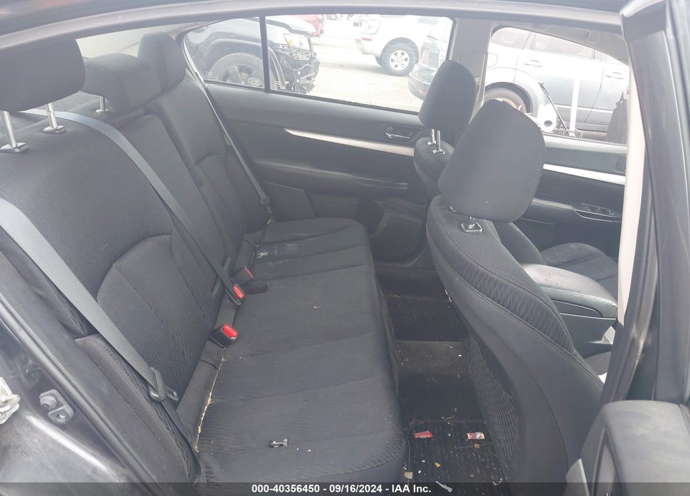 2012 SUBARU LEGACY 2.5I PREMIUM VIN: 4S3BMAC65C1023453