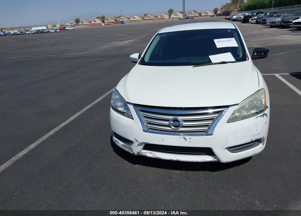 2014 NISSAN SENTRA S VIN: 3N1AB7APXEY328870
