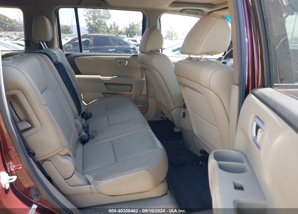2012 HONDA PILOT EX-L VIN: 5FNYF3H54CB040381