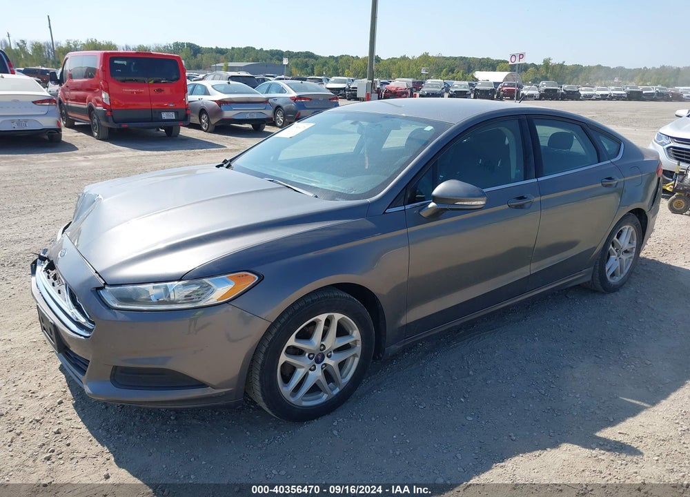 2014 FORD FUSION SE VIN: 1FA6P0H74E5365367