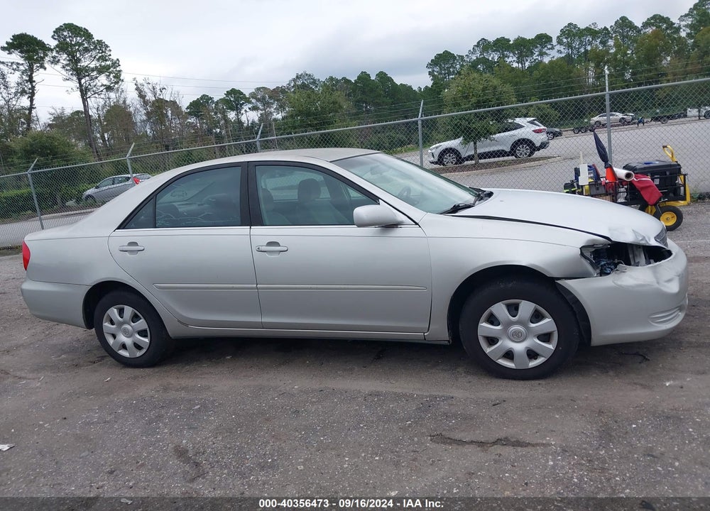 2004 TOYOTA CAMRY LE VIN: 4T1BE32K04U377643