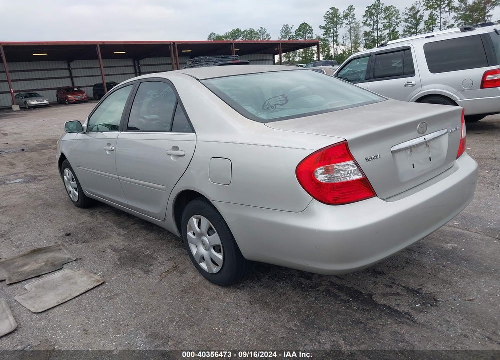 2004 TOYOTA CAMRY LE VIN: 4T1BE32K04U377643