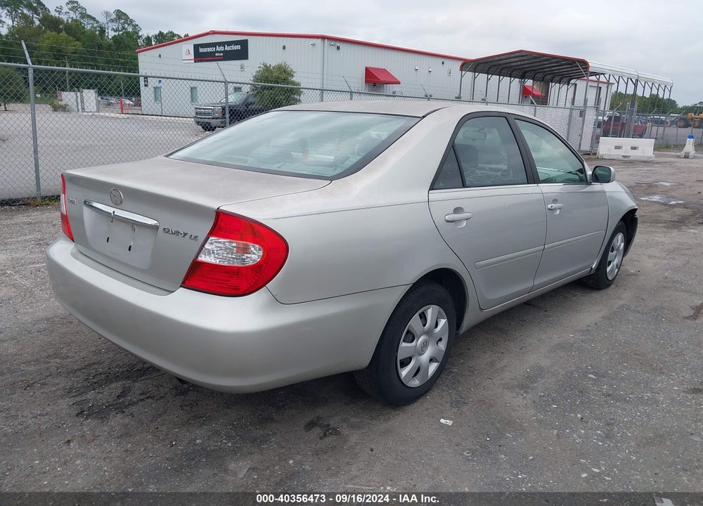 2004 TOYOTA CAMRY LE VIN: 4T1BE32K04U377643