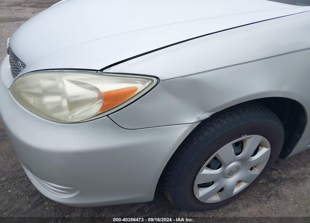 2004 TOYOTA CAMRY LE VIN: 4T1BE32K04U377643