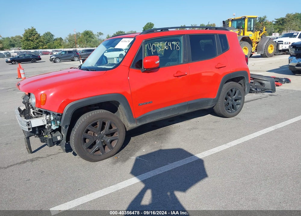 2017 JEEP RENEGADE ALTITUDE 4X4 VIN: ZACCJBBB5HPE93264