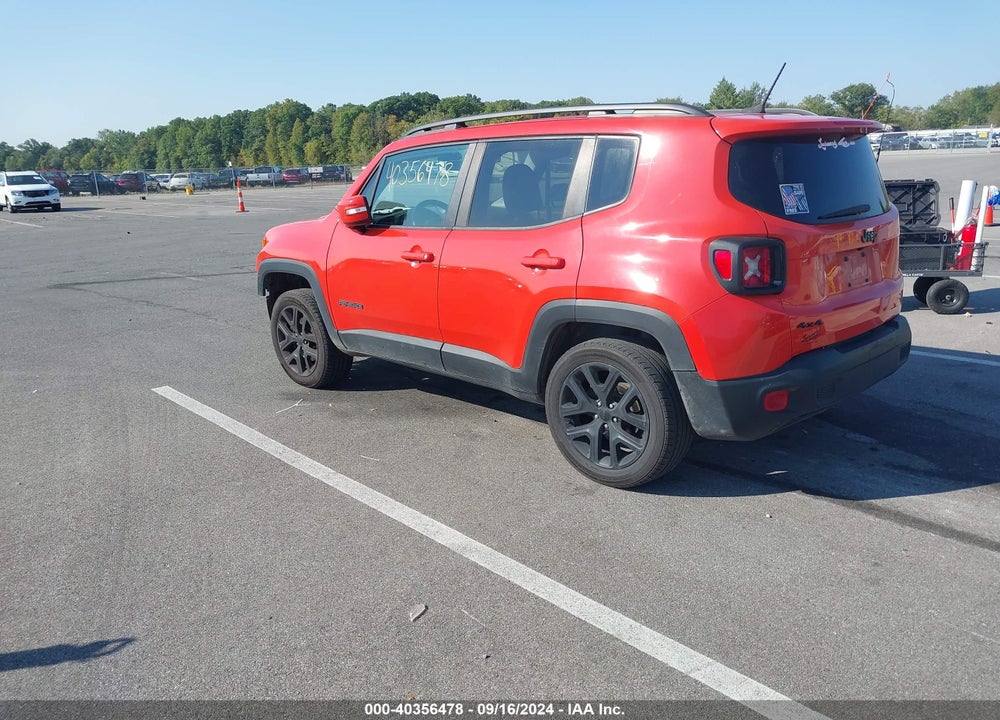 2017 JEEP RENEGADE ALTITUDE 4X4 VIN: ZACCJBBB5HPE93264