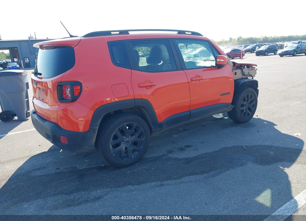 2017 JEEP RENEGADE ALTITUDE 4X4 VIN: ZACCJBBB5HPE93264