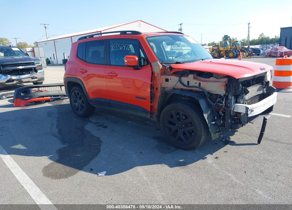 2017 JEEP RENEGADE ALTITUDE 4X4 VIN: ZACCJBBB5HPE93264