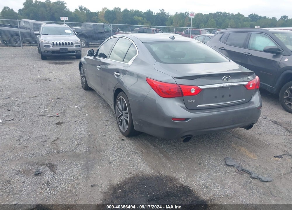 2016 INFINITI Q50 3.0T SPORT VIN: JN1EV7AR2GM345095