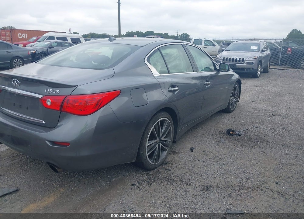 2016 INFINITI Q50 3.0T SPORT VIN: JN1EV7AR2GM345095