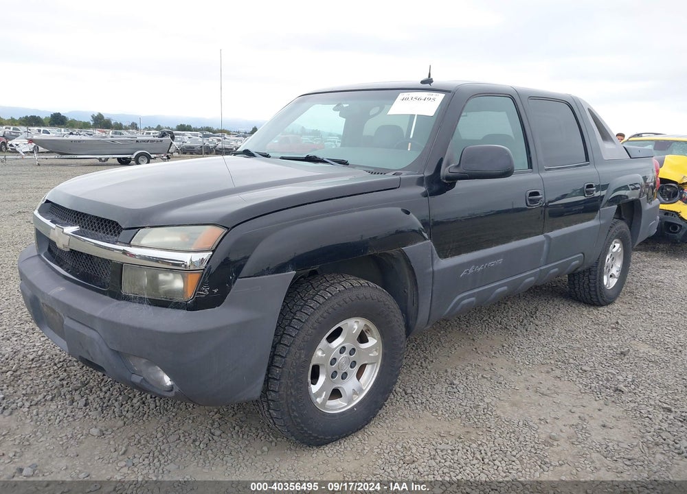 2003 CHEVROLET AVALANCHE 1500 VIN: 3GNEK13T13G119498