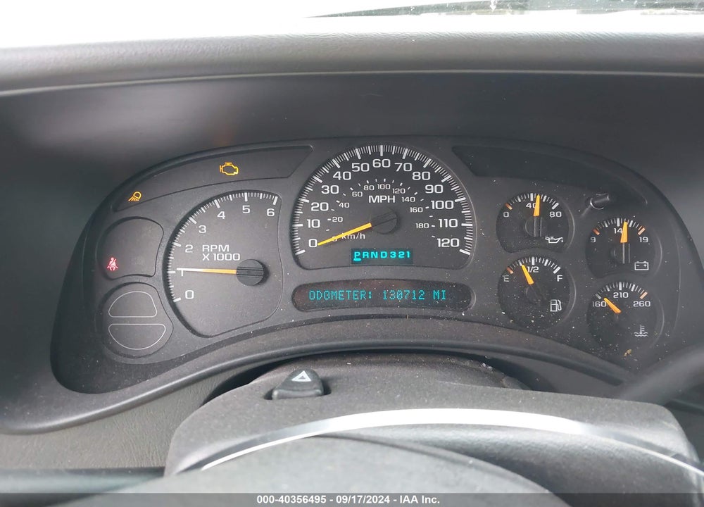 2003 CHEVROLET AVALANCHE 1500 VIN: 3GNEK13T13G119498