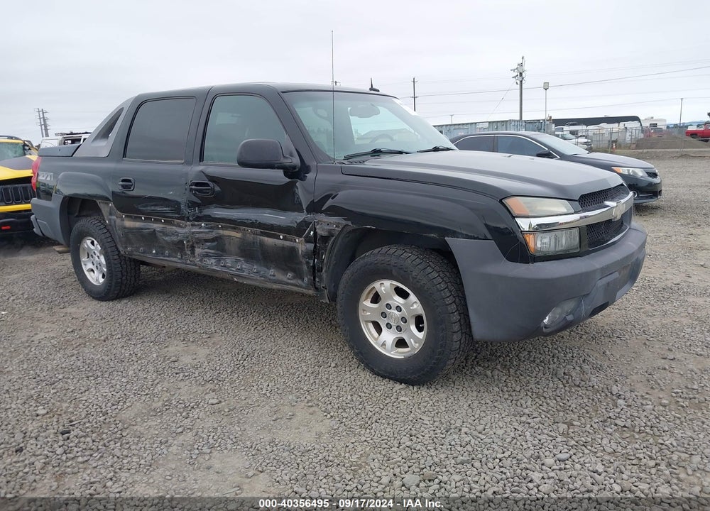 2003 CHEVROLET AVALANCHE 1500 VIN: 3GNEK13T13G119498