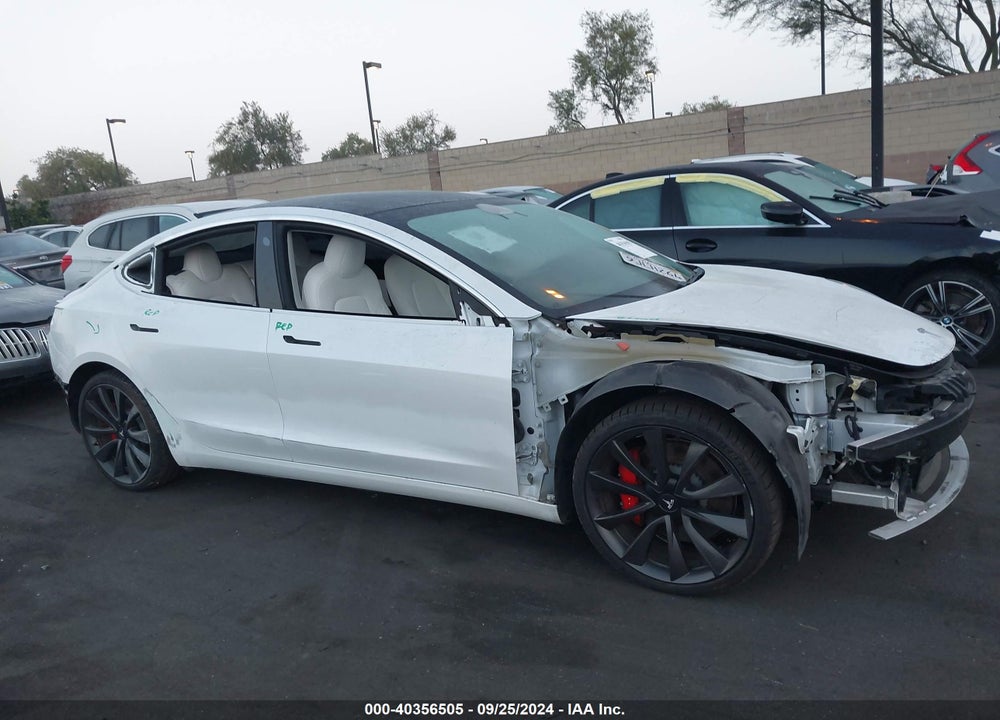 2020 TESLA MODEL 3 PERFORMANCE DUAL MOTOR ALL-WHEEL DRIVE VIN: 5YJ3E1EC5LF642243